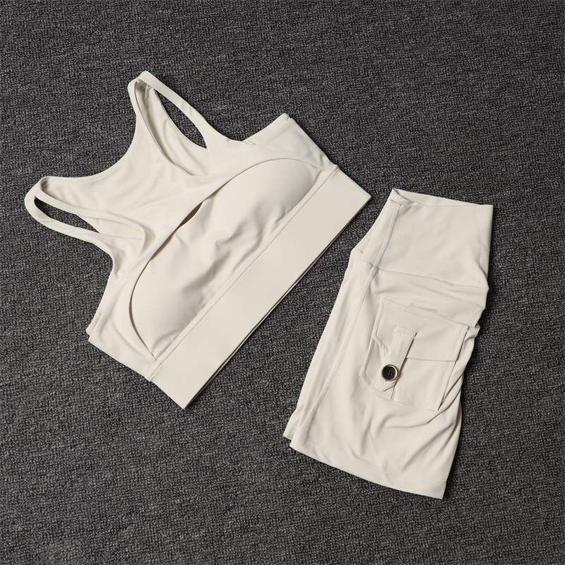 Sports Bra High Impact - Pantaloncini fitness Set da yoga Tuta