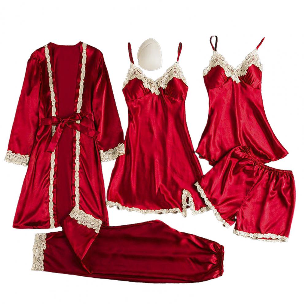 Robe Silk Women - Set pigiama simile alla seta elegante