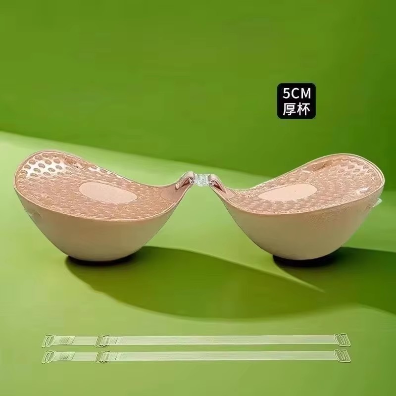 Push Up Bra Padded - Reggiseno adesivo traspirante spesso 5 cm