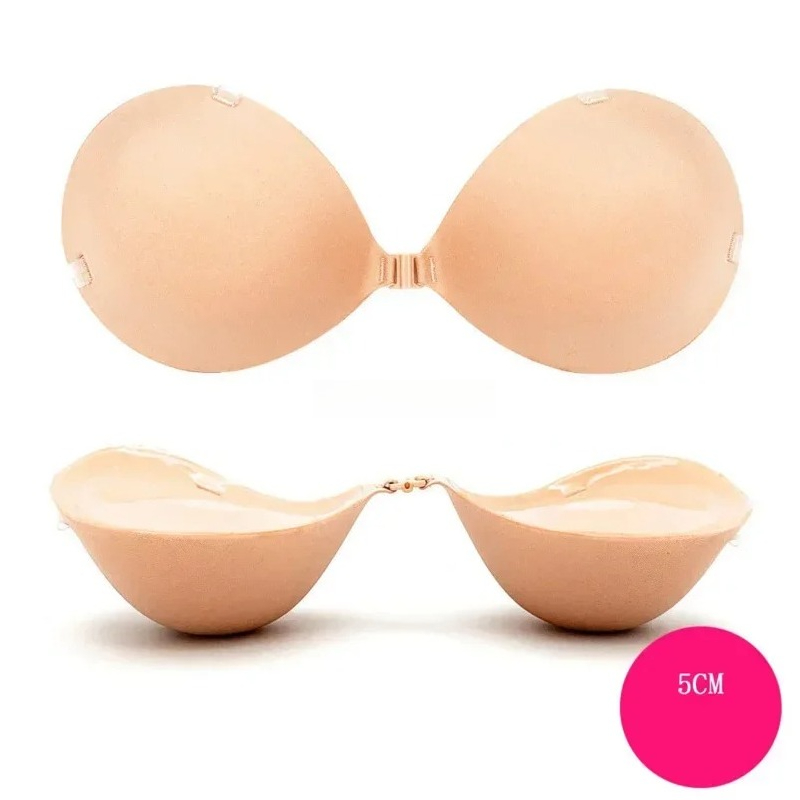 Strapless Bra Backless - Reggiseno push-up in silicone da 5cm/6cm