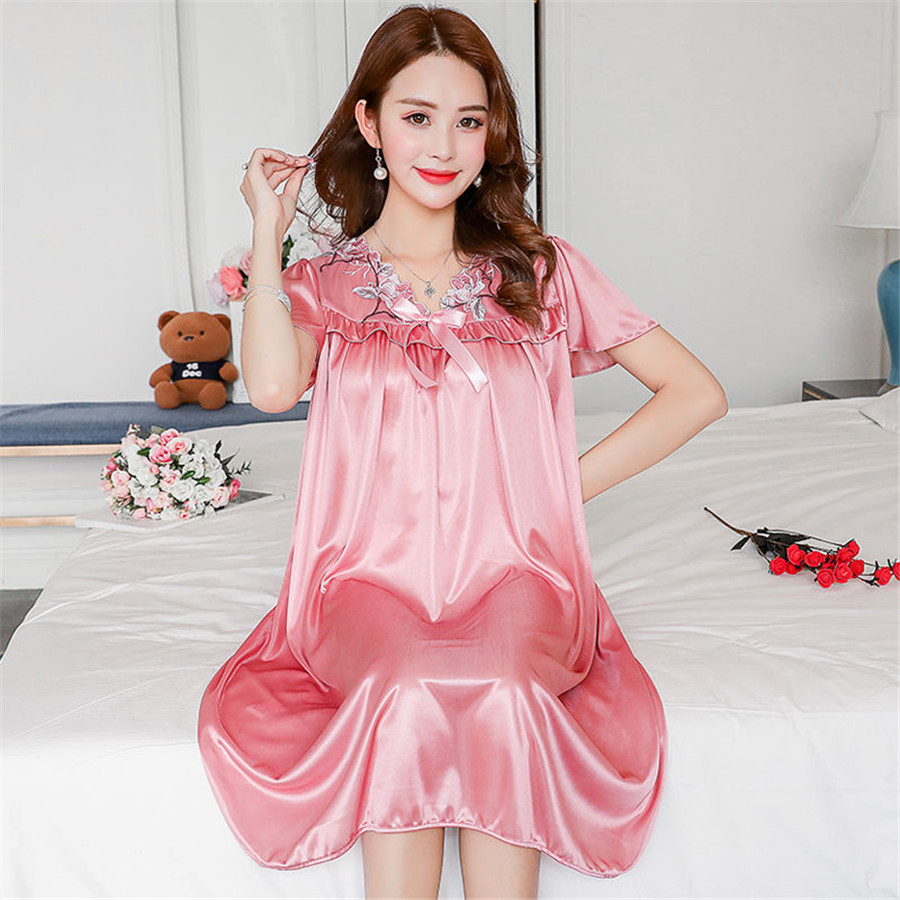 Robe Silk Women - NUOVA camicia da notte estiva in