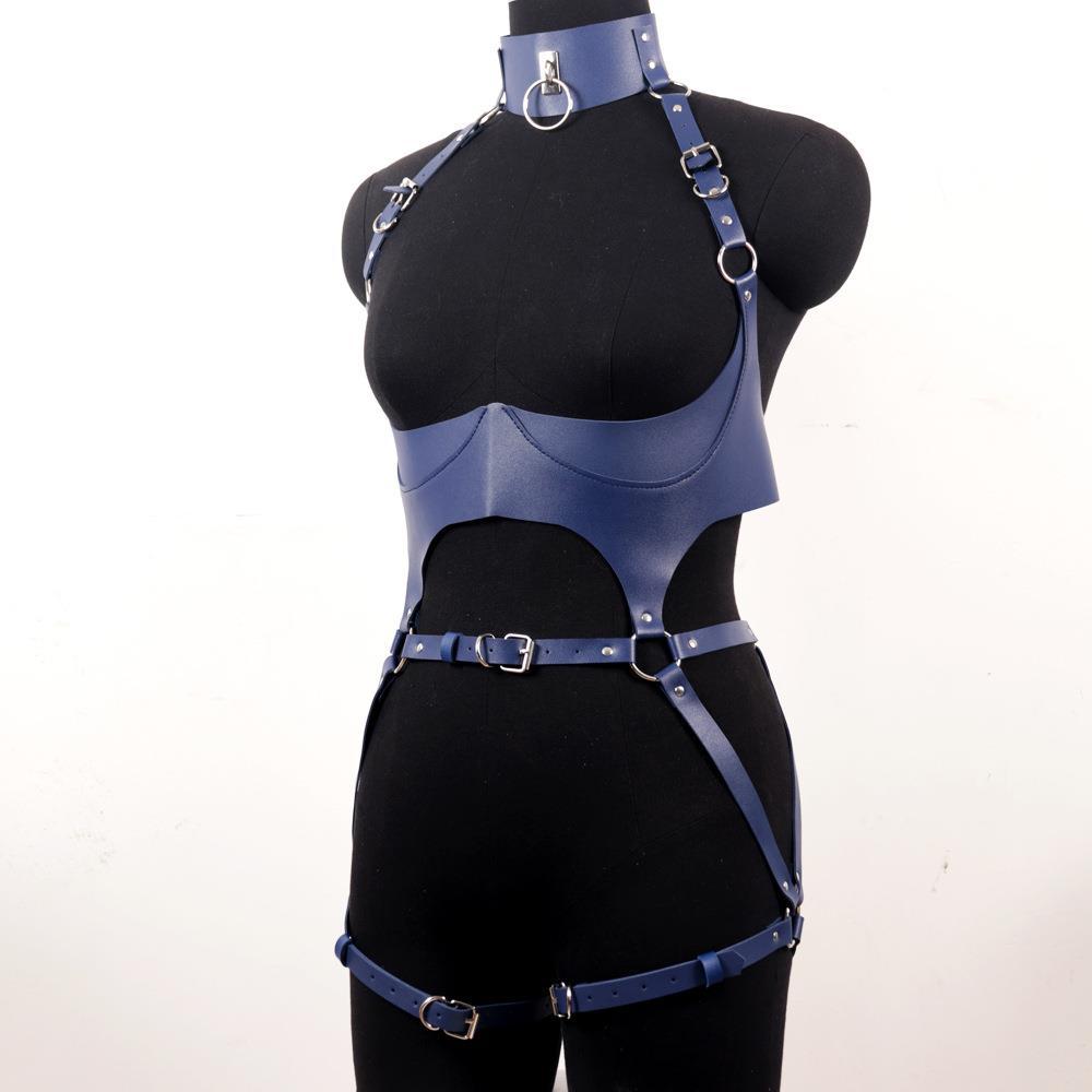 Set di imbracature in pelle da - Garter Belt Set recensione e prezzo